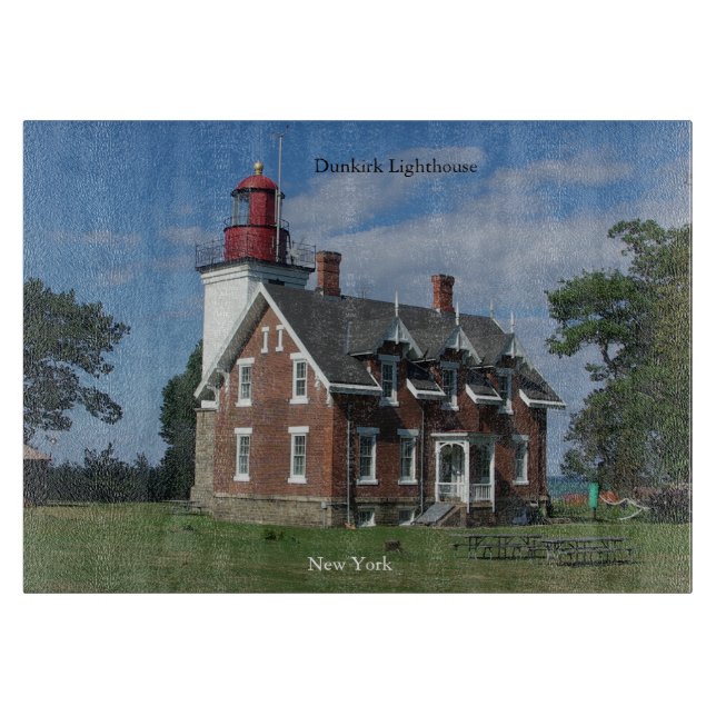 Tabla De Cortar Tablero del faro de Dunkirk (Anverso)