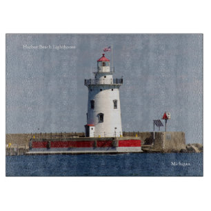 Tabla De Cortar Tablero del Harbour Beach Lighthouse
