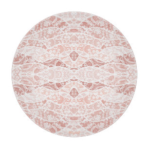 Tabla De Cortar Tablero falso blanco de encaje