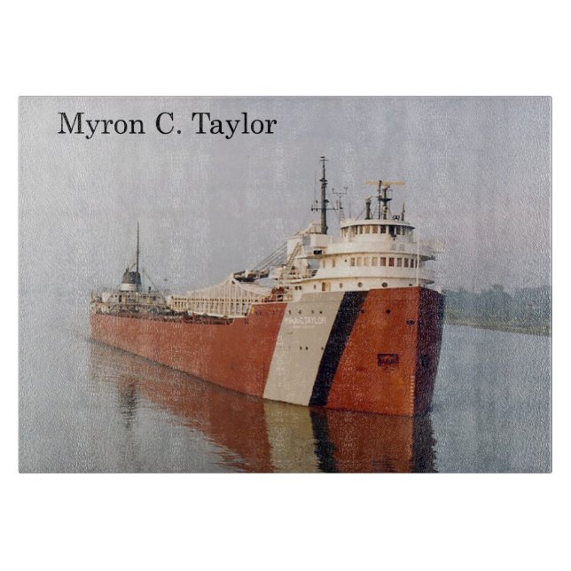 Tabla De Cortar Tablero Mryon C. Taylor (Anverso)