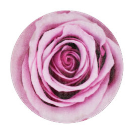 Tabla De Cortar Tablero redondo rosa