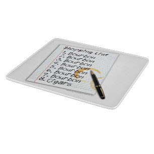 TABLA DE CORTAR TABLEROS DE CORTE DE VIDRIO - LISTA DE COMPRAS DE 