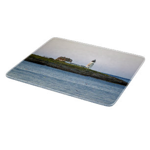 Tabla De Cortar Tablón de cortar del faro de Wood Island, Maine