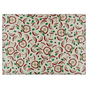 Tabla De Cortar Tablón de corte de vidrio manzanas lindas