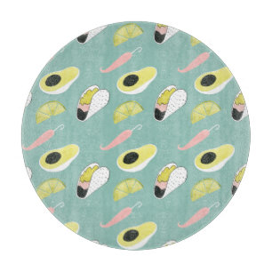 Tabla De Cortar Taco sobre el amor  Patrón de elementos Taco