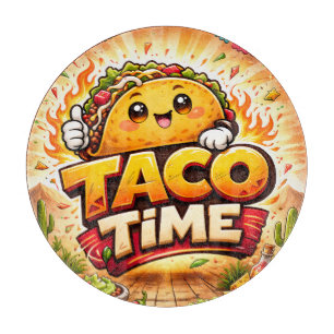 Tabla De Cortar Taco Time - Fiesta Fiasco - Foodie Fiends