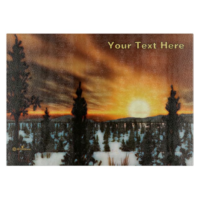 Tabla De Cortar Taiga Sun (Anverso)