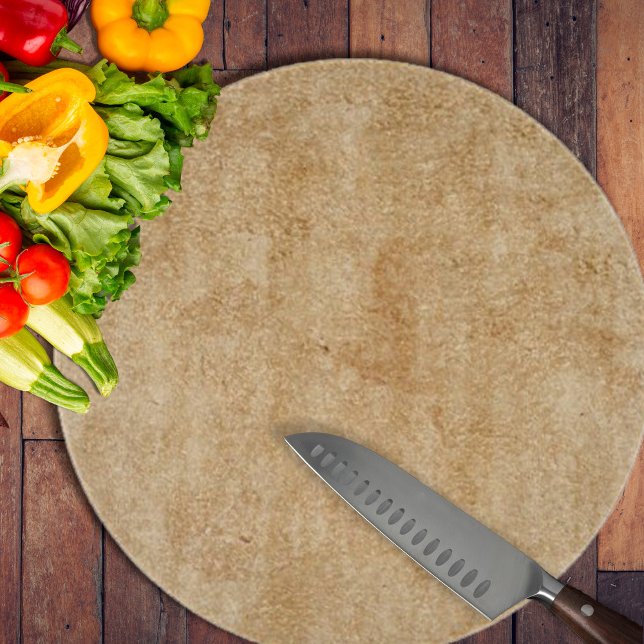 Tabla De Cortar Tan Chamois Leather Print (Tan Chamois Leather Print Cutting Board by Looly Elzayat)