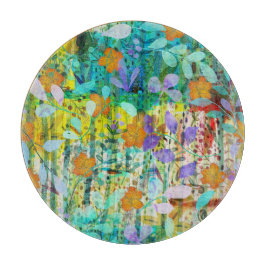 Tabla De Cortar Tangerina silvestre - Arte floral inspirado en la 