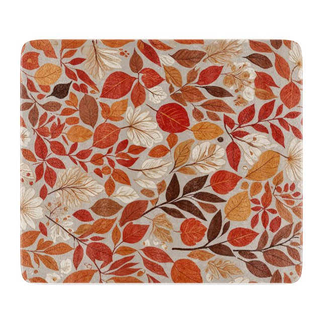 Tabla De Cortar Tapiz de otoño (Anverso)