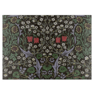 Tabla De Cortar Tapiz floral de Blackthorn de William Morris