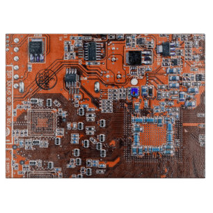 Tabla De Cortar Tarjeta de circuito del Naranja PCB del conjunto d
