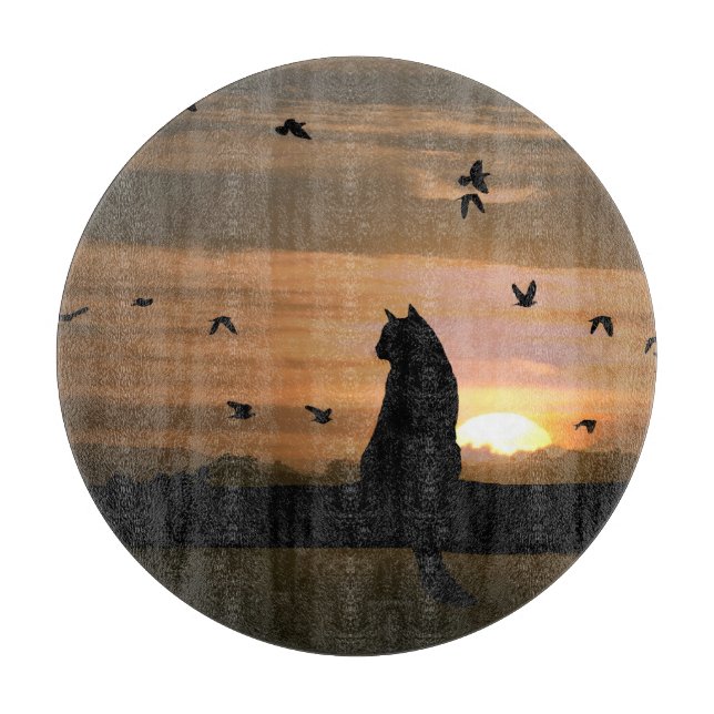 Tabla De Cortar Tarjeta de corte para el gato (Anverso)