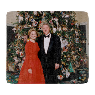 Tabla De Cortar Tarjeta de Navidad del presidente estadounidense B