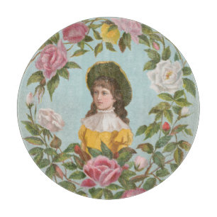 Tabla De Cortar Tarjeta del Día de San Valentín alemana vintage ki