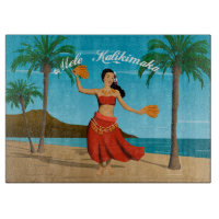 Tarjeta postal hawaiana Mele Kalikimaka
