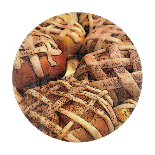 Tabla De Cortar Tartas Apple Pie (Anverso)