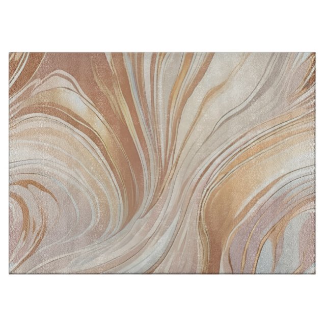 Tabla De Cortar Taupe desangrada y crema luminosa (Anverso)