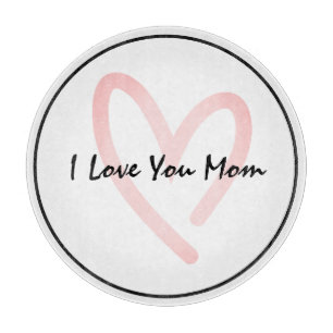 Tabla De Cortar Te Amo Mamá