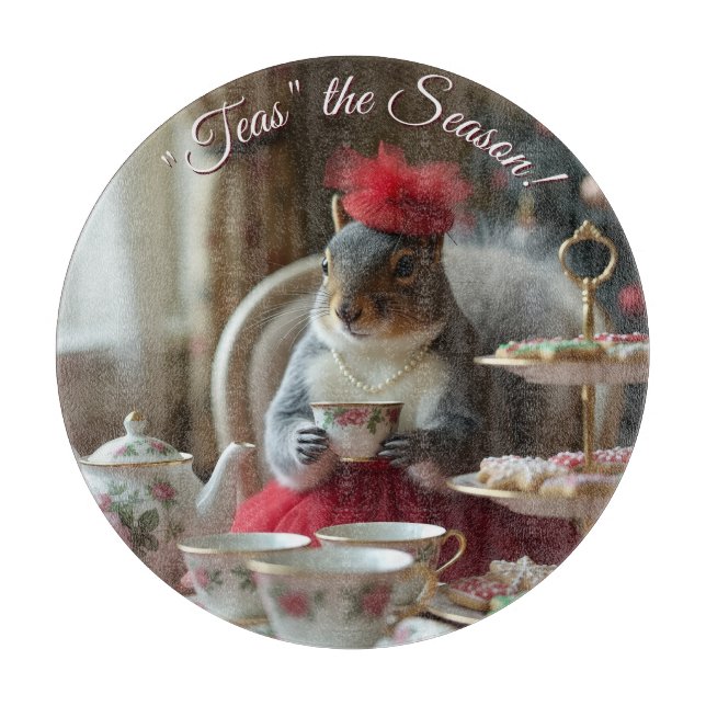 Tabla De Cortar "Teas" la temporada (Anverso)