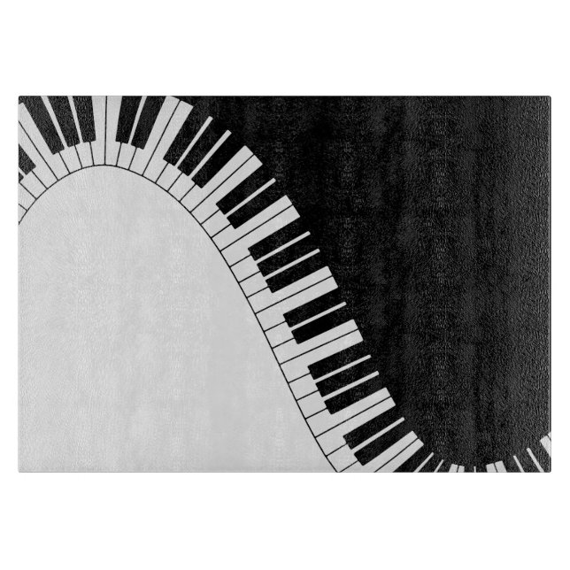 Tabla De Cortar Teclado de piano (Anverso)