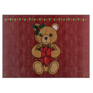 Tabla De Cortar Teddy's Gift Glass Cutting Board