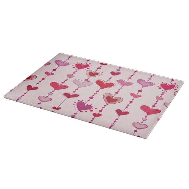 Tabla De Cortar Tejas del corazón (Borde)
