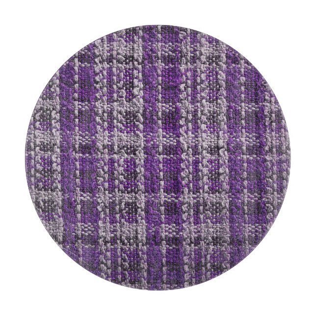 Tabla De Cortar Tejido morado: fondo texturado. (Anverso)