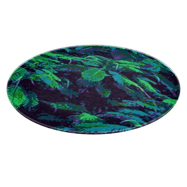 Tabla De Cortar Tejido tropical (Borde)