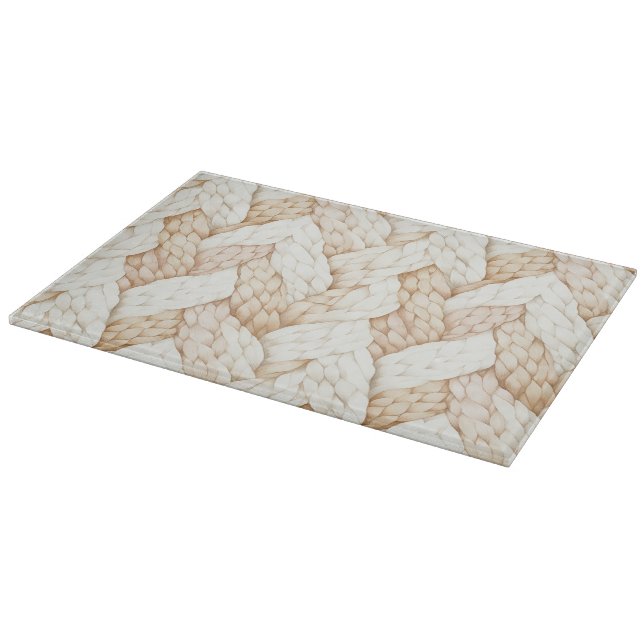 Tabla De Cortar Tejidos Blanco Crema (Borde)