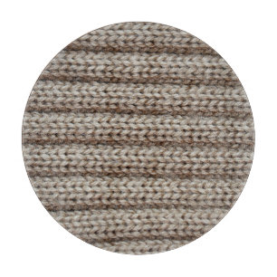 Tabla De Cortar Tejidos de punto lisos, textura marrón.