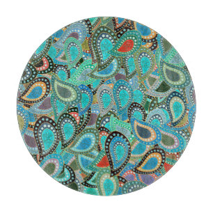 Tabla De Cortar tela ultrafashionable: objeto abstracto sin costur