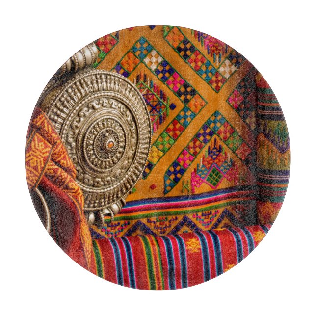Tabla De Cortar Telas, Bután (Anverso)