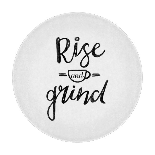 Tabla De Cortar Tema del café (Anverso)