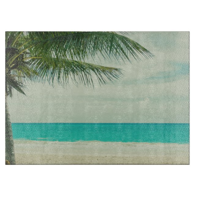 Tabla De Cortar Tema Retro Beach (Anverso)