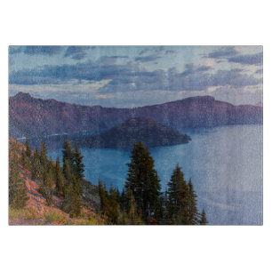 Tabla De Cortar Temprano en la mañana, Crater Lake