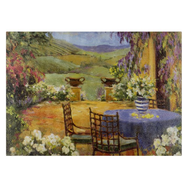 Tabla De Cortar Terraza en el campo (Anverso)
