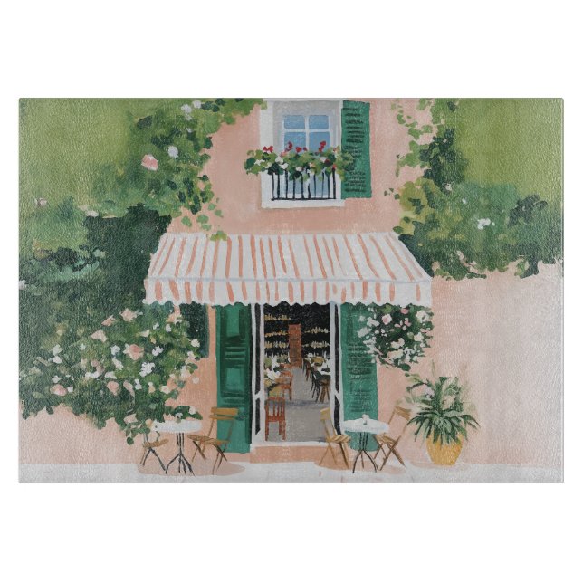 Tabla De Cortar Terraza tranquila en Roma (Anverso)