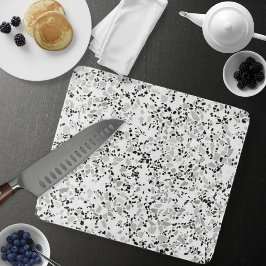 Tabla De Cortar Terrazzo blanco moderno