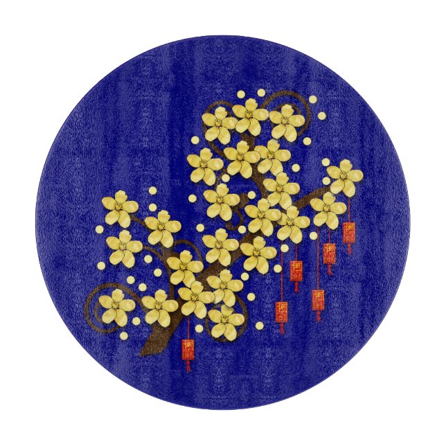 Tabla De Cortar Tet Hoa Mai (Anverso)