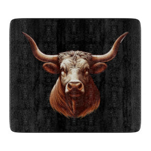 Tabla De Cortar Texas Longhorn