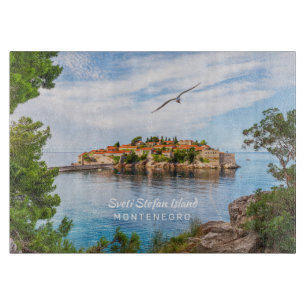 Tabla De Cortar Texto personalizado Montenegro