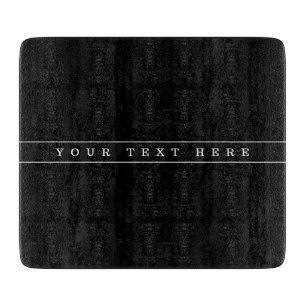 Tabla De Cortar Texto simple elegante y rayas finas
