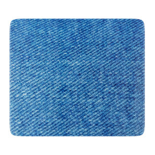 Tabla De Cortar Textura de Denim Azul