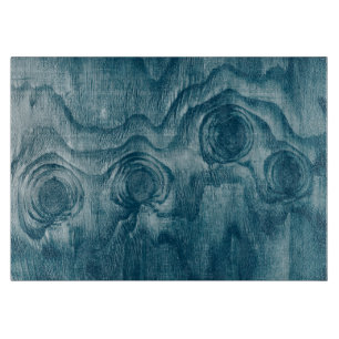 Tabla De Cortar Textura de Knot de grano de madera pintada de Guay