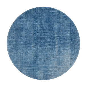 Tabla De Cortar Textura de los vaqueros de denim azul de cierre