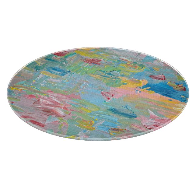 Tabla De Cortar The Garden of Delight clock  (Borde)