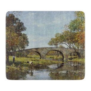 Tabla De Cortar The Old Bridge (por Theodore Robinson)