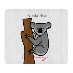 Tabla De Cortar Thunder_Cove, árbol de escalada del oso de Koala