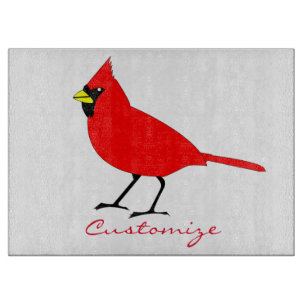 Tabla De Cortar Thunder_Cove del cardenal rojo